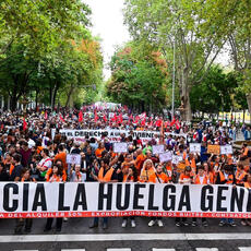 La huelga general que convocan UGT y CCOO el 11M suscita dudas entre el colectivo empresarial y otros sindicatos por su encaje jurídico